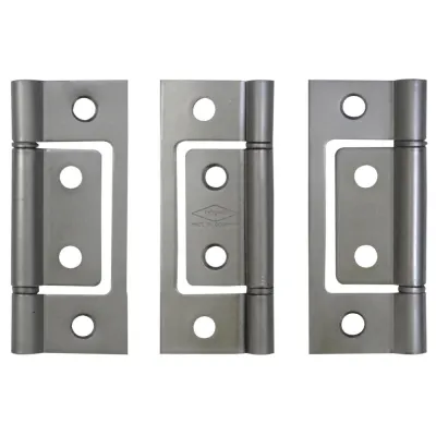 BISAGRA OMEGA INDUMA 3 X 1 C.16 NIQUEL SATIN ( CARPINTERIA) (PRECIO X 12 PRS) (T1306-155)(1107-0068)