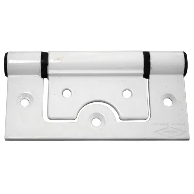 BISAGRA OMEGA ALUMINIO BLANCA INDUMA 3 (CAJITA X DOCENA)T1341-007(T1107-0095)