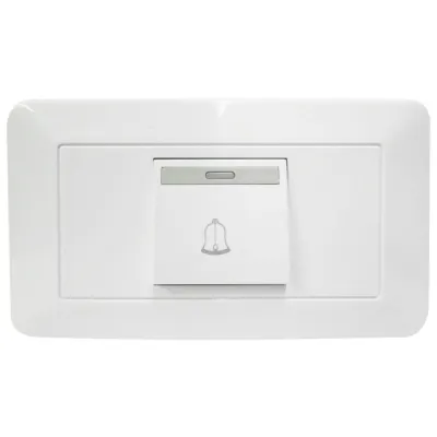 LINEA BK BLANCA INCRUSTAR SWICHE TIMBRE (118Z-11) (RETIE-FL)(HT20336)