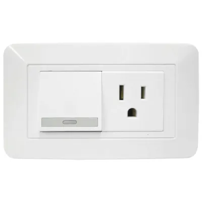 LINEA BK BLANCA INCRUSTAR TOMA SWICHE 110-220 (118Z-07 3WAY) (RETIE-FL)(HT20341)