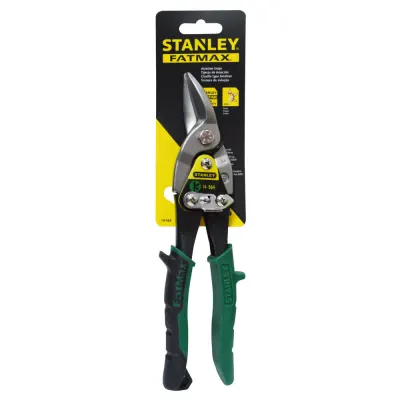 TIJERA LAMINA AVIACION DERECHA STANLEY VERDE (14-564)