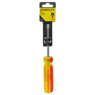 DESTORNILLADOR STANLEY PRO 1/4X4 (-)(69-119-S)(STHT69119)