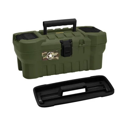 CAJA HERRAMIENTA 16 ARMY CERR PLASTICA RIMAX 44464 (12465)
