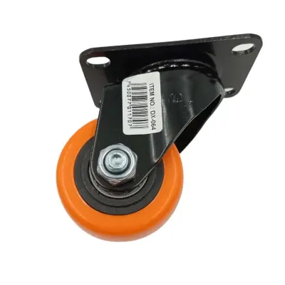 RODACHIN NARANJA 2.5 PULGADAS SIN FRENO