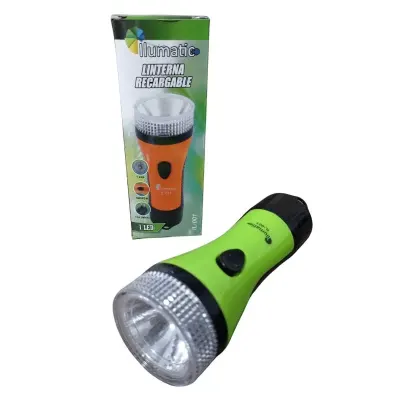 LINTERNA RECARGABLE 1 LED 0.5W