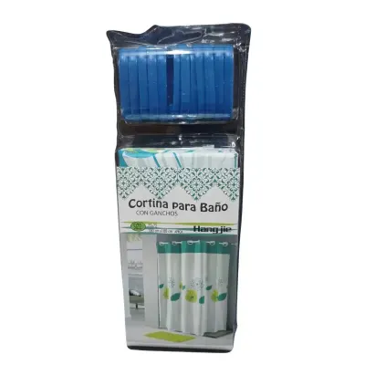 CORTINA DE BAÑO ESTAMPADA