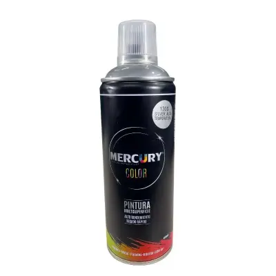 AEROSOL MERCURY 400ML SILVER ALTA TEMPERATURA