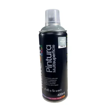 AEROSOL MERCURY 400 ML 125 GRIS MAQUINA