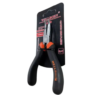 PINZA PLANA CURVA 115MM