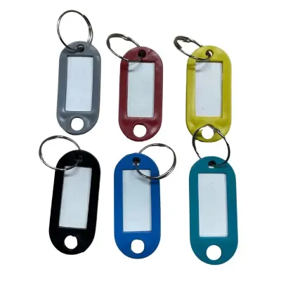 LLAVERO PLASTICO IDENTIFICADOR MARCA LLAVE