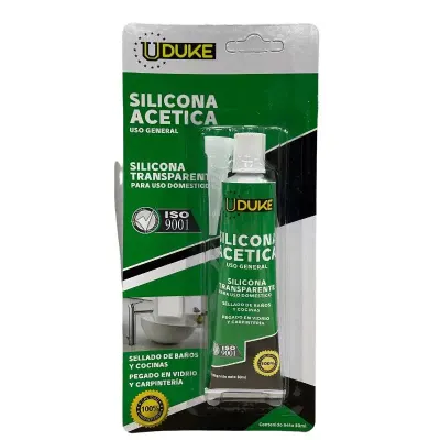 SILICONA 50 ML TRANSPARENTE USO DOMESTICO GENERAL