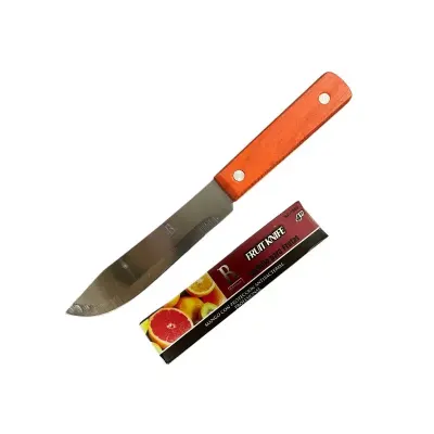 CUCHILLO CACHA MADERA PUNTA REDONDA 4PLG