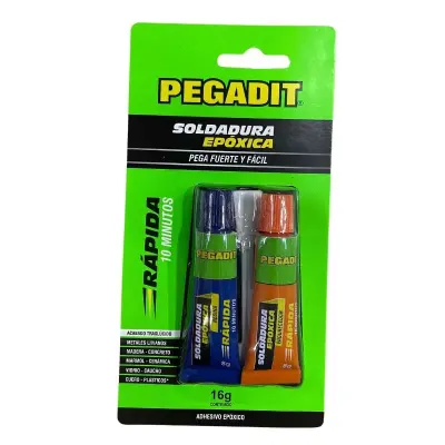 SOLDADURA PEGANTE EPOXICA RAPIDA X 16G EN BLISTER